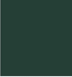 Tarkett - Coin intérieur de plinthe en caoutchouc à 90° Duracove Thermoplastic Rubber (Type TP) #86 Hunter Green - 4" (101 mm) (paquet de 25)