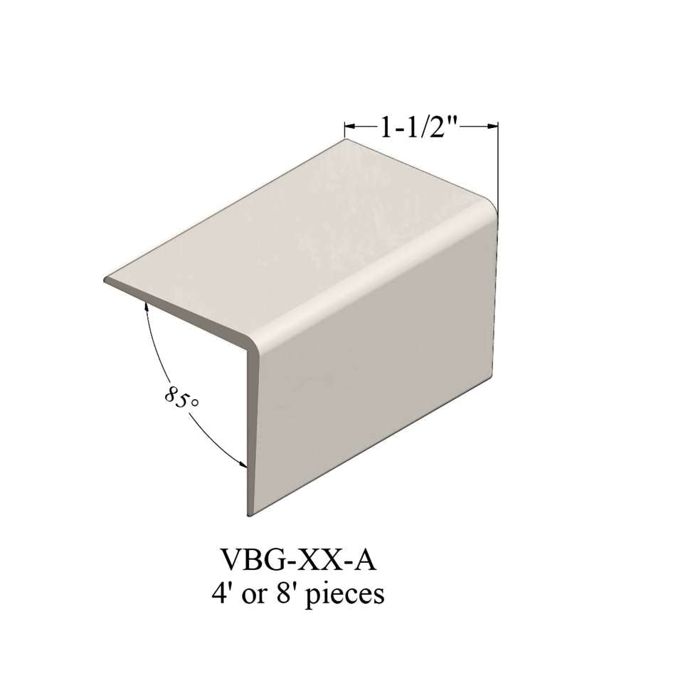 Tarkett - Corner Guards - VBG 01 A96 Corner Guard 1 ½” #1 Snow White - Wallbase 8'