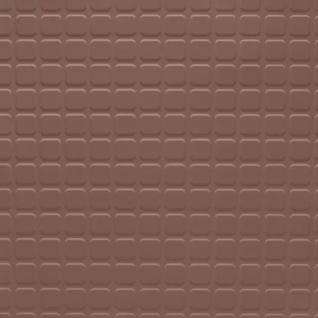 Tarkett - Dalle de caoutchouc Solid Color RT VL9 SQ Raised Square VL9 Red Clay 24" x 24" ||RTVL9S - Ceramed