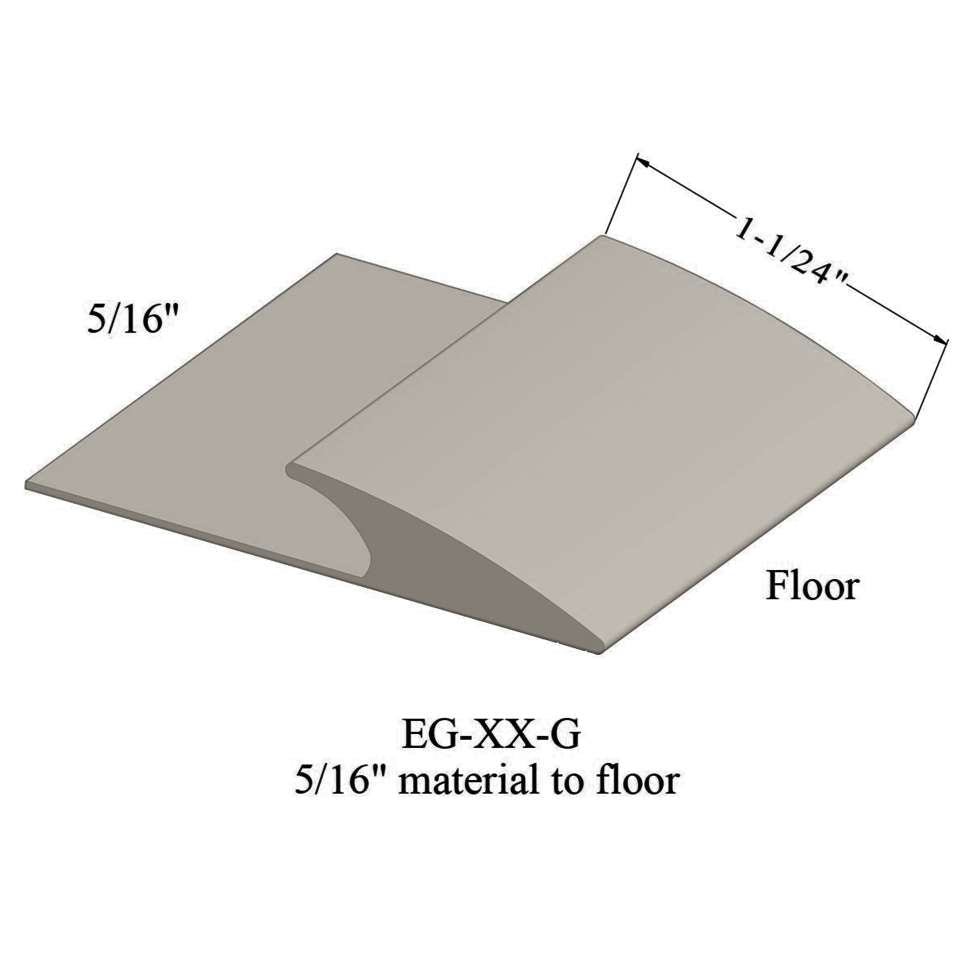 Tarkett - Edge Guards - EG 01 G 5/16" material to floor #1 Snow White 12'