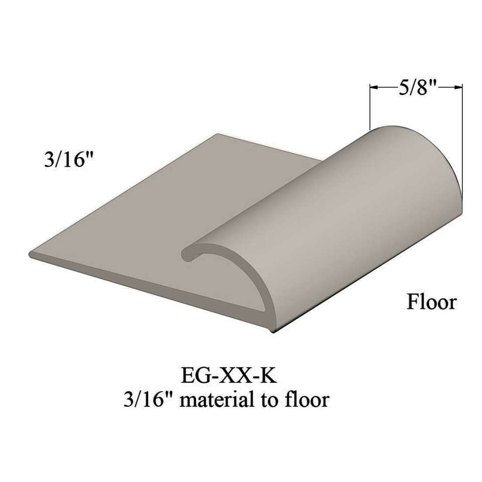 Tarkett - Edge Guards - EG 01 K 3/16" material to floor #1 Snow White 12'