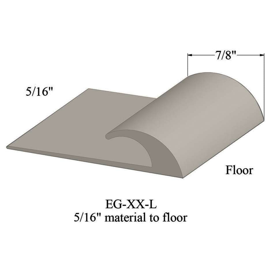Tarkett - Edge Guards - EG 01 L 5/16" material to floor #1 Snow White 12'