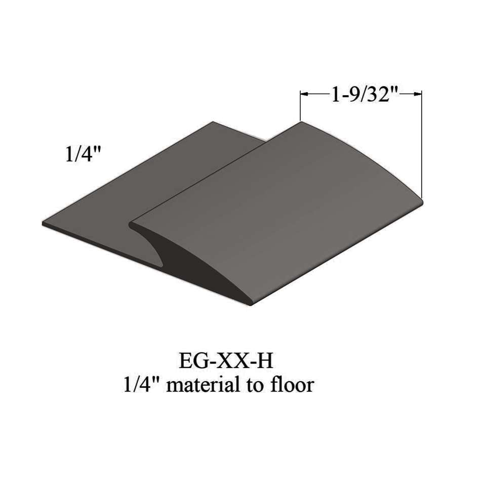 Tarkett - Edge Guards - EG 167 H 1/4" material to floor #167 Fudge 12'
