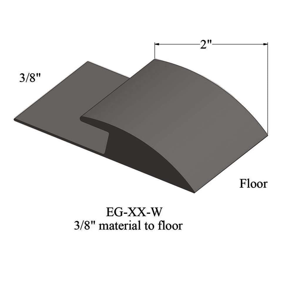 Tarkett - Edge Guards - EG 167 W 3/8" material to floor #167 Fudge 12'