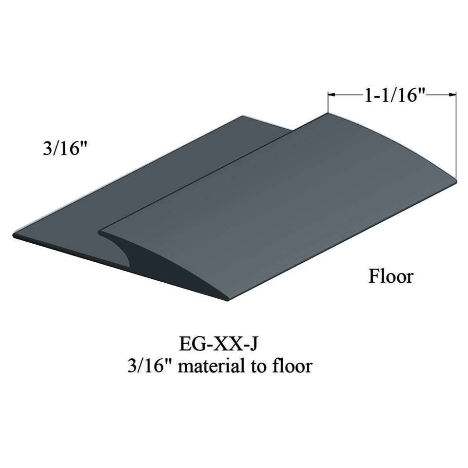 Tarkett - Edge Guards - EG 18 J 3/16" material to floor #18 Navy Blue 12'