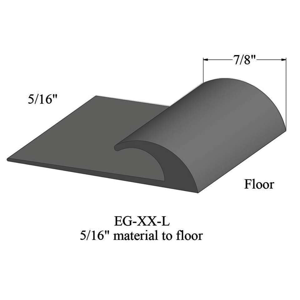 Tarkett - Edge Guards - EG 20 L 5/16" material to floor #20 Charcoal 12'