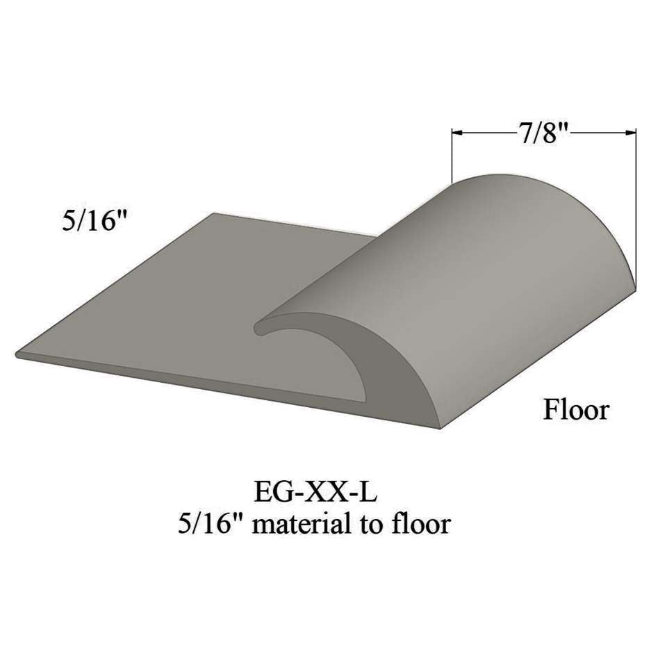 Tarkett - Edge Guards - EG 24 L 5/16" material to floor #24 Grey Haze 12'