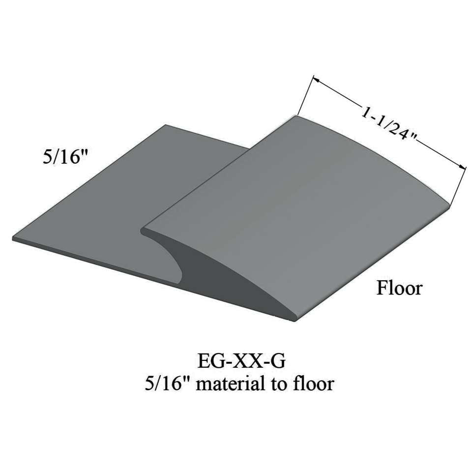 Tarkett - Edge Guards - EG 28 G 5/16" material to floor #28 Medium Grey 12'