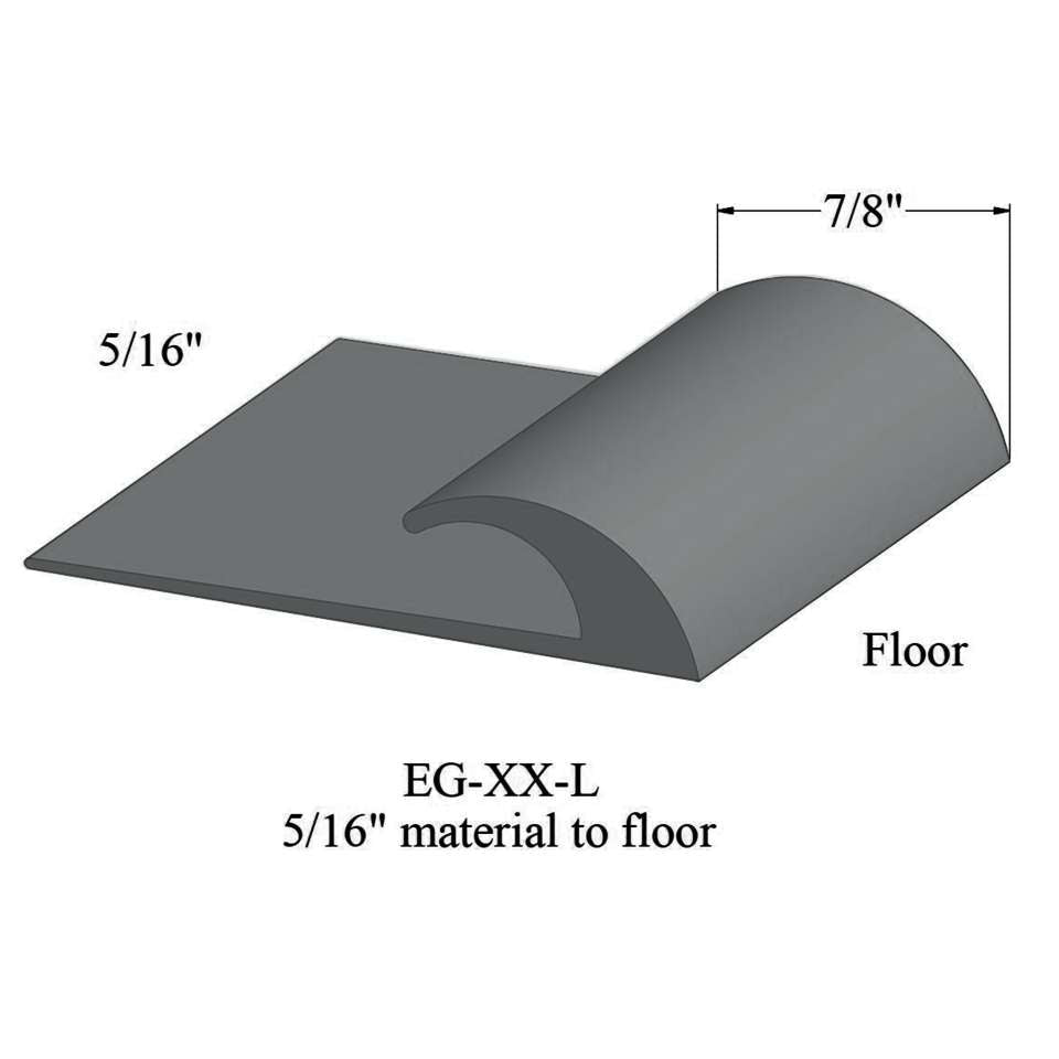 Tarkett - Edge Guards - EG 28 L 5/16" material to floor #28 Medium Grey 12'