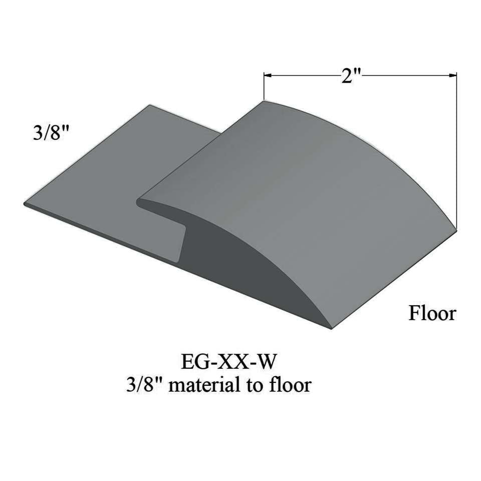 Tarkett - Edge Guards - EG 28 W 3/8" material to floor #28 Medium Grey 12'