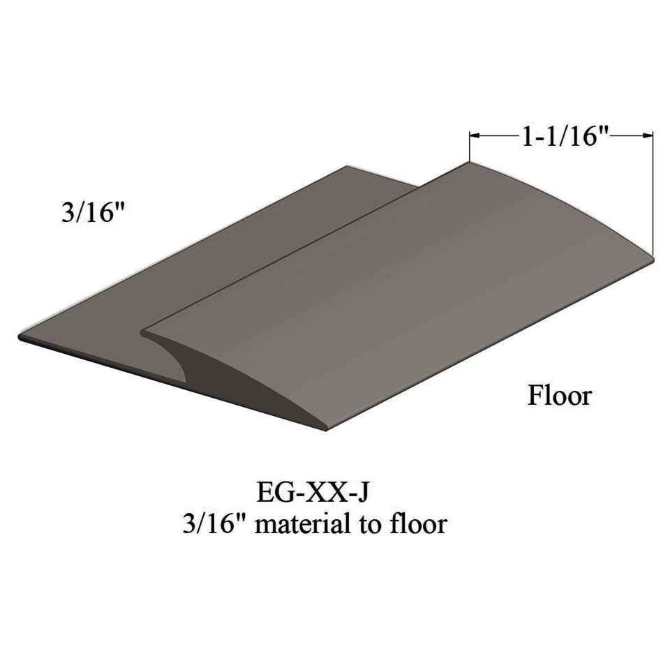 Tarkett - Edge Guards - EG 283 J 3/16" material to floor #283 Toast 12'