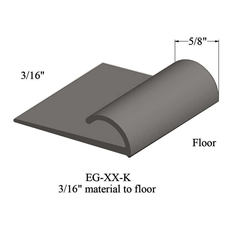 Tarkett - Edge Guards - EG 29 K 3/16" material to floor #29 Moon Rock 12'