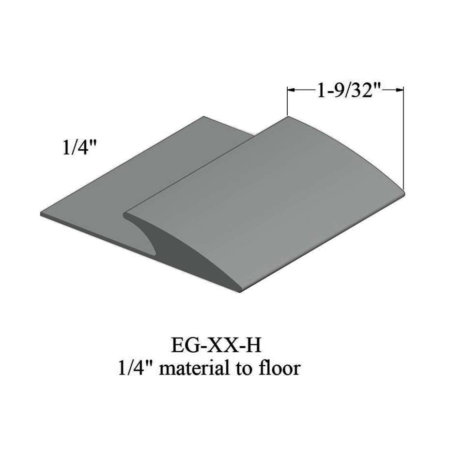 Tarkett - Edge Guards - EG 38 H 1/4" material to floor #38 Pewter 12'