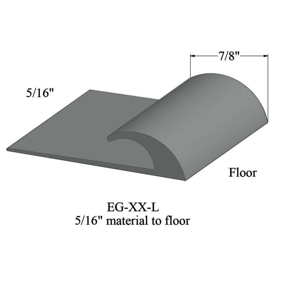 Tarkett - Edge Guards - EG 38 L 5/16" material to floor #38 Pewter 12'