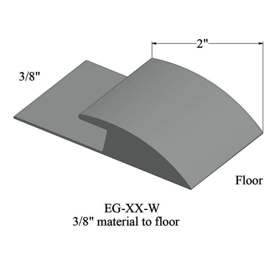 Tarkett - Edge Guards - EG 38 W 3/8" material to floor #38 Pewter 12'
