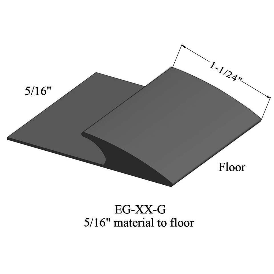 Tarkett - Edge Guards - EG 40 G 5/16" material to floor #40 Black 12'