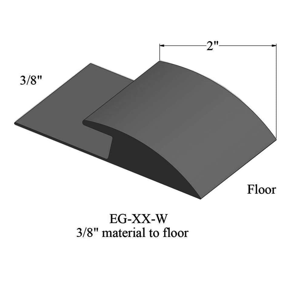 Tarkett - Edge Guards - EG 40 W 3/8" material to floor #40 Black 12'