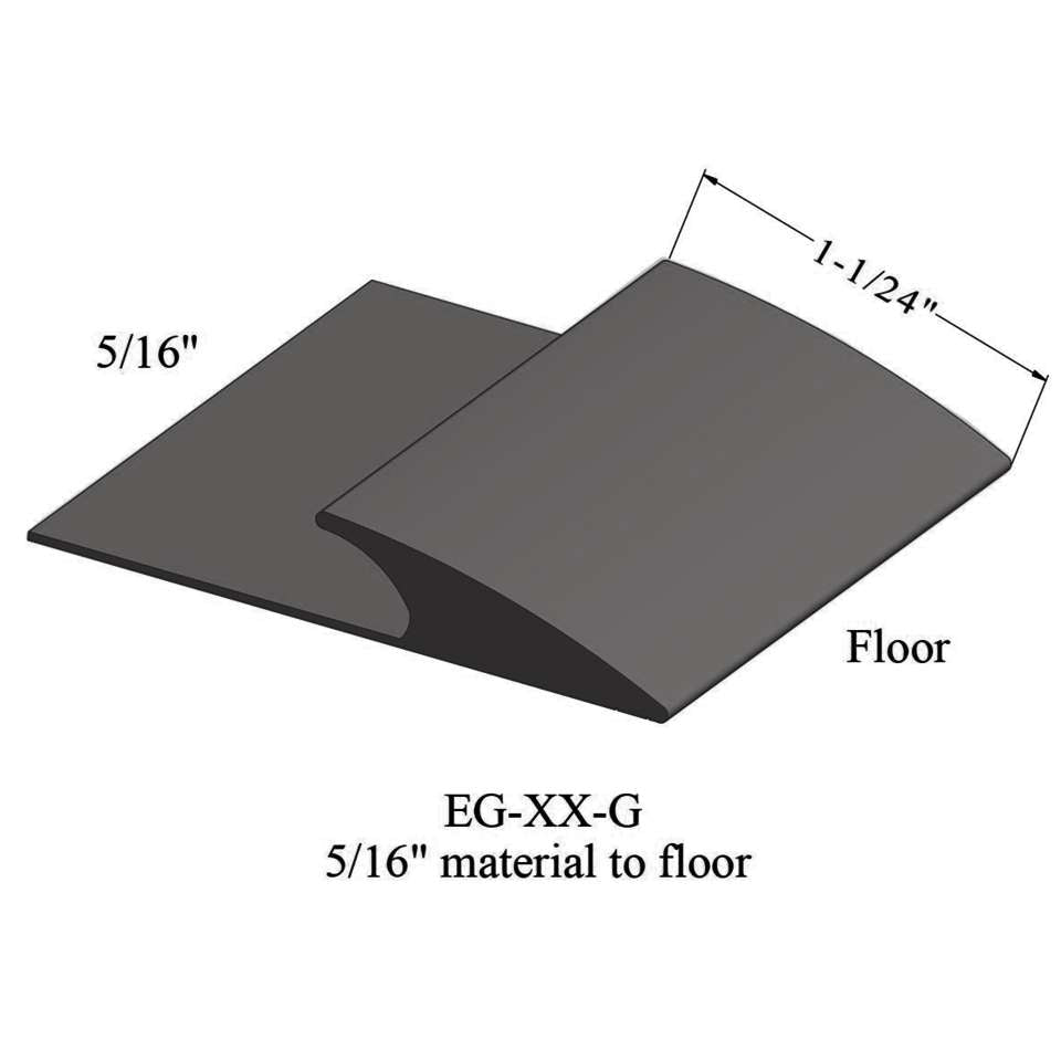 Tarkett - Edge Guards - EG 44 G 5/16" material to floor #44 Dark Brown 12'
