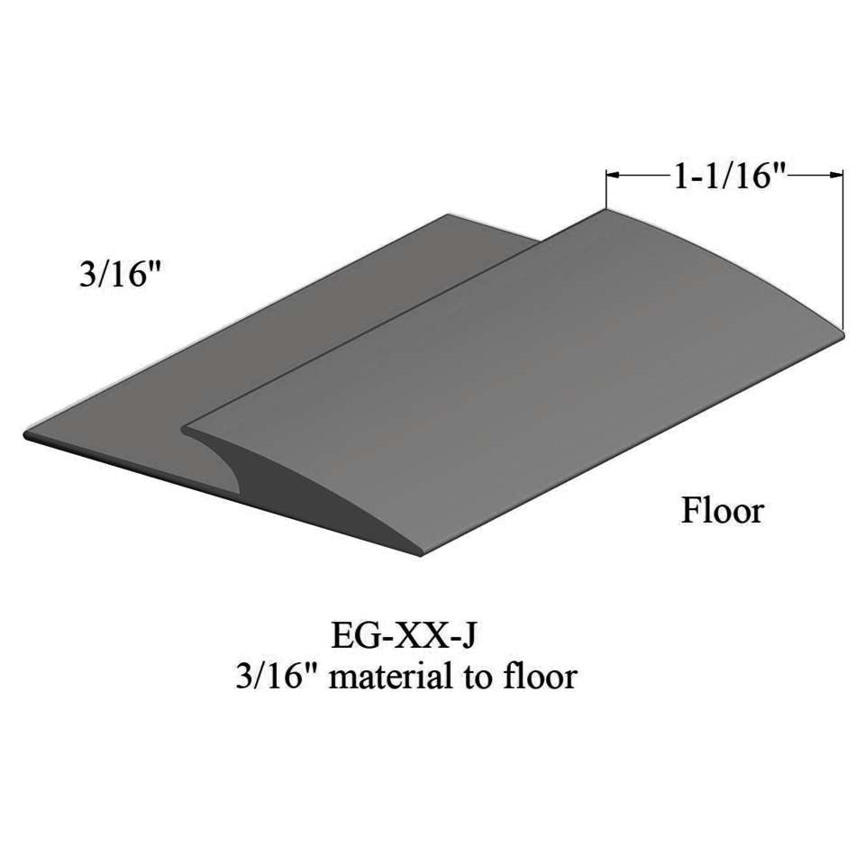 Tarkett - Edge Guards - EG 48 J 3/16" material to floor #48 Grey 12'