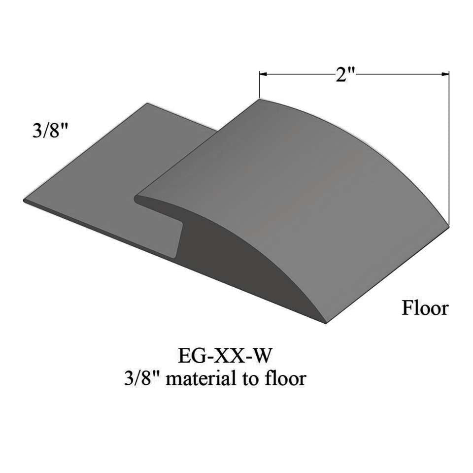 Tarkett - Edge Guards - EG 48 W 3/8" material to floor #48 Grey 12'