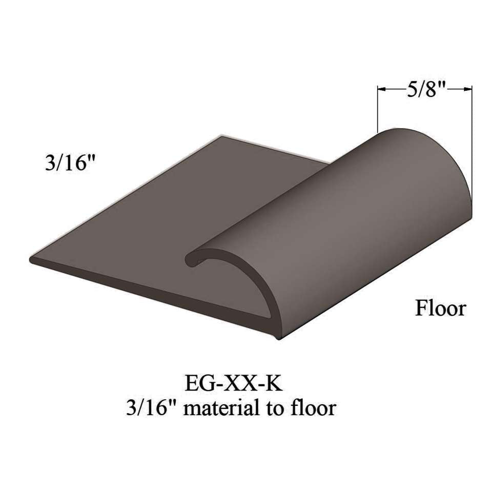 Tarkett - Edge Guards - EG 76 K 3/16" material to floor #76 Cinnamon 12'