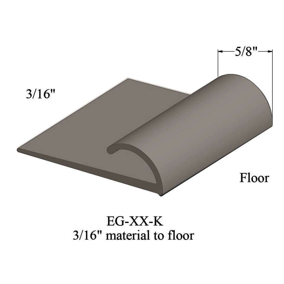 Tarkett - Edge Guards - EG 80 K 3/16" material to floor #80 Fawn 12'