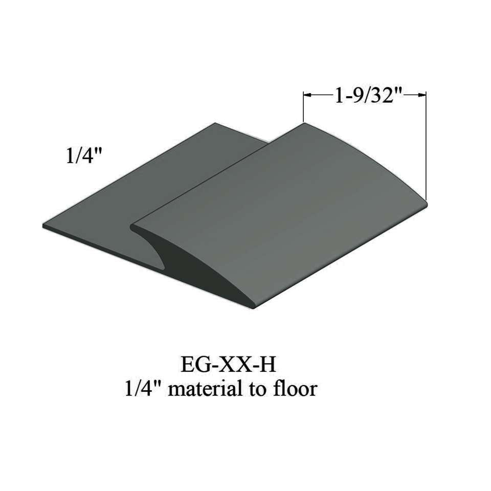 Tarkett - Edge Guards - EG 86 H 1/4" material to floor #86 Hunter Green 12'