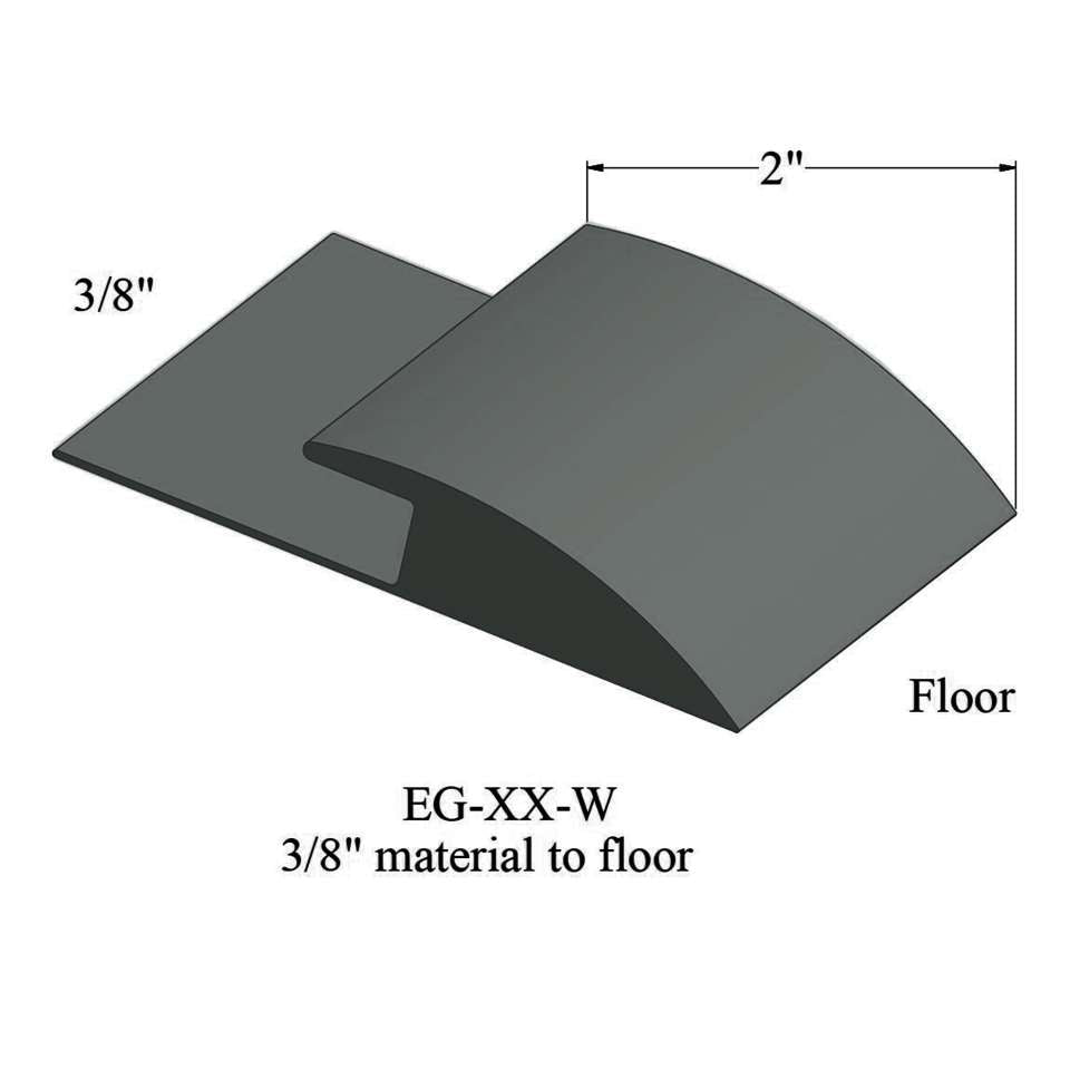 Tarkett - Edge Guards - EG 86 W 3/8" material to floor #86 Hunter Green 12'