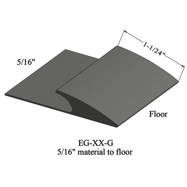 Tarkett - Edge Guards #TA4 Gateway 5/16" matériel au plancher 12'