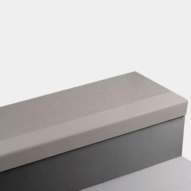 Tarkett - Marche d'escalier en caoutchouc Angle Fit - FRPAT 80 RD Rice Paper 80 Fawn - sans insert 36" ||FRPAT8036 - Ceramed