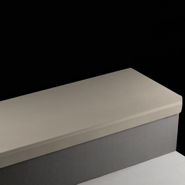 Tarkett - Vinyl Stair Treads #32 Pebble nez rond Service Weight avec Sans Insert 3.5'
