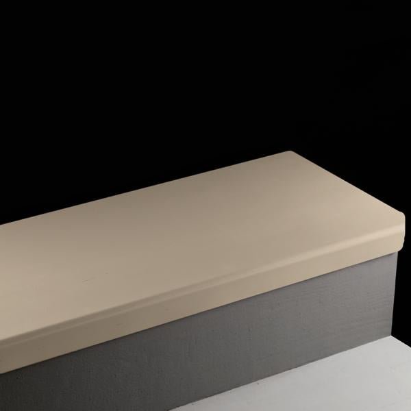Tarkett - Vinyl Stair Treads #49 Beige nez rond Service Weight avec Sans Insert 6'