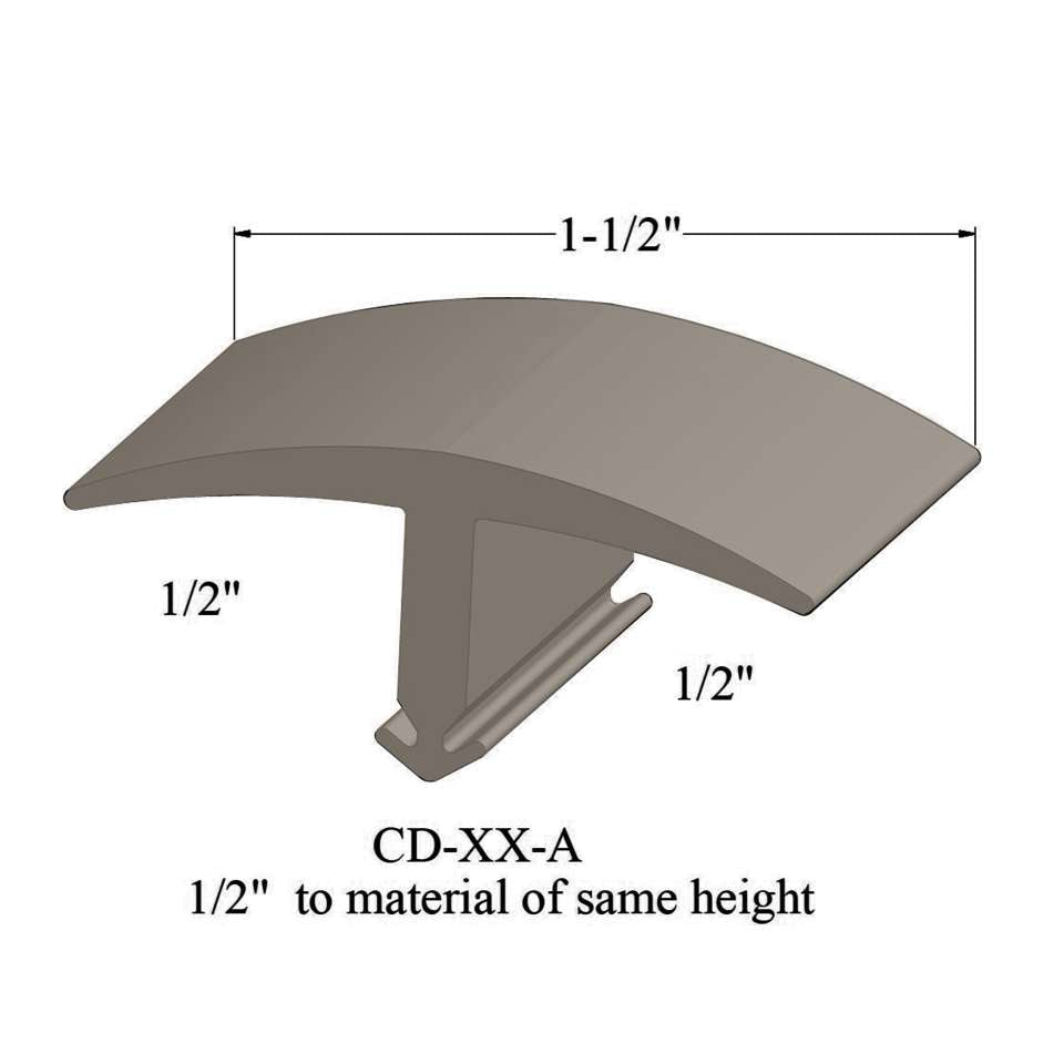 Tarkett - Moulures en T - CD 11 A 1/2" to material of same height #11 Canvas 12'