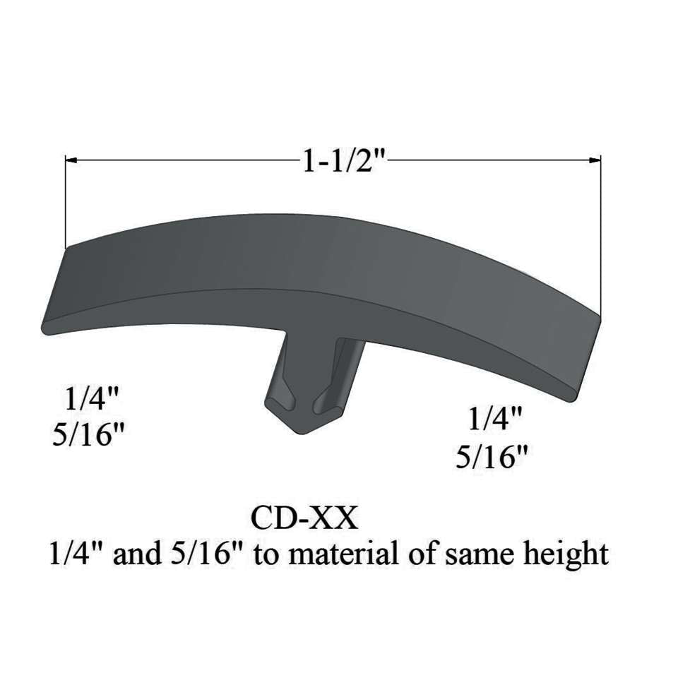Tarkett - Moulures en T - CD 71 1/4 and 5/16" to material of same height" #71 Storm Cloud 12'