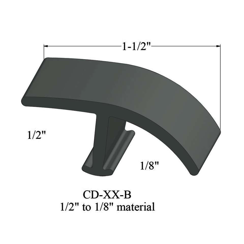 Tarkett - Moulures en T - CD 86 B 1/2" to 1/8" material #86 Hunter Green 12'