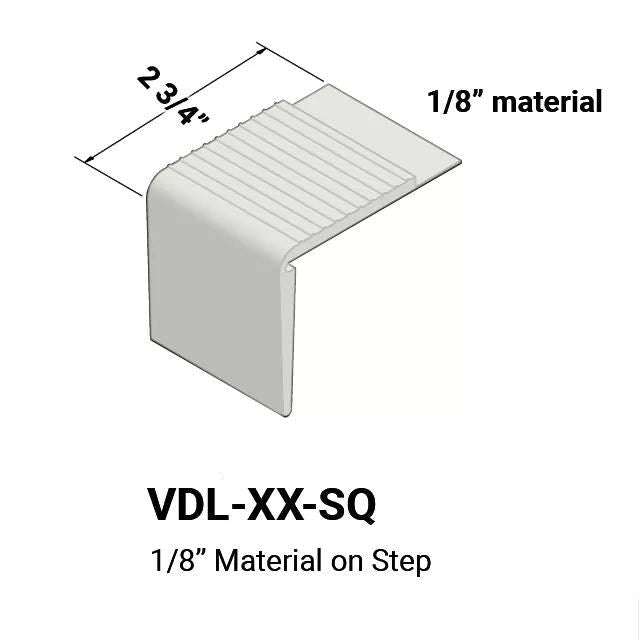 Tarkett - Nez 3/16 X2-1/16x 2 Pour 1/8 08 Carre ||440626003 - Ceramed