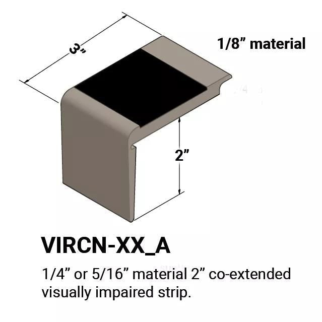 Tarkett - Nez Ca. Vi 3-1/8 X2 X3/8 For 1/4 80 ||440654031 - Ceramed