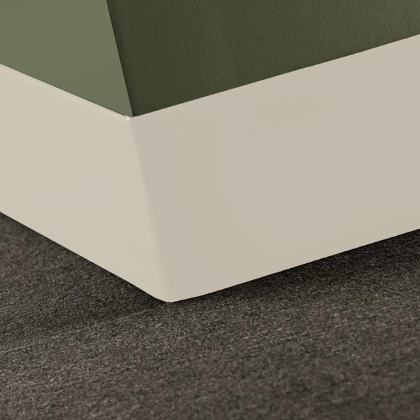 Tarkett - Plinthe en caoutchouc Duracove Thermoplastic Rubber 1/8" (Type TP) TOE Duracove #01 Snow White - 1/8" (3 mm) x 4-1/2" x 120'