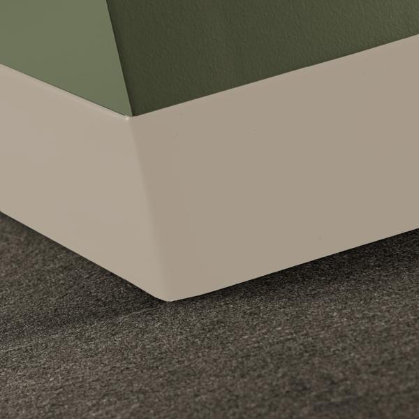 Tarkett - Plinthe en caoutchouc Duracove Thermoplastic Rubber 1/8" (Type TP) TOE Duracove #11 Canvas - 1/8" (3 mm) x 4-1/2" x 120'