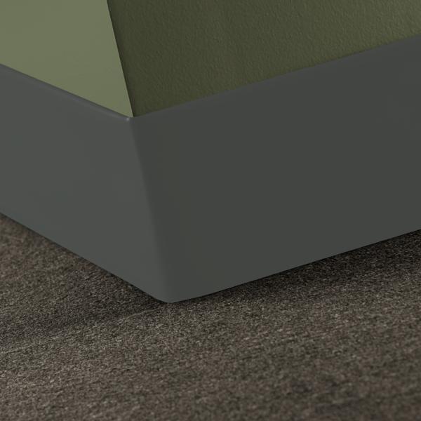 Tarkett - Plinthe en caoutchouc Duracove Thermoplastic Rubber 1/8" (Type TP) TOE Duracove #168 Thunder - 1/8" (3 mm) x 4-1/2" x 120'
