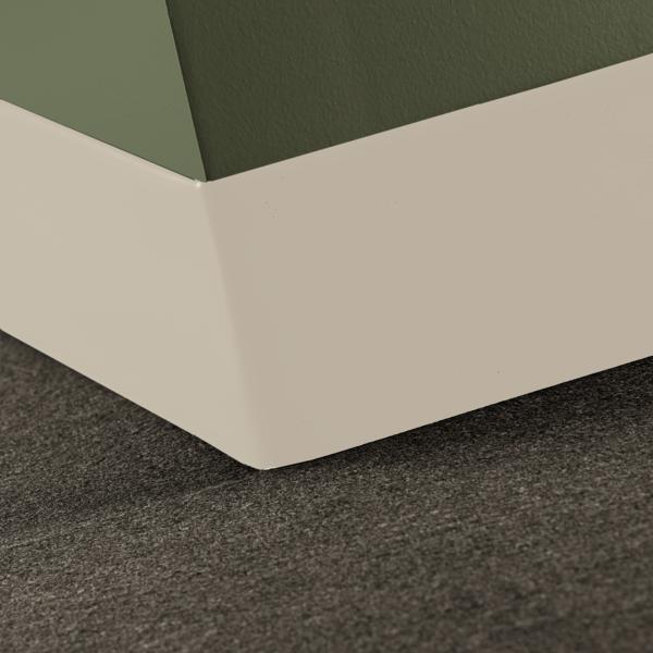 Tarkett - Plinthe en caoutchouc Duracove Thermoplastic Rubber 1/8" (Type TP) TOE Duracove #194 Antique White - 1/8" (3 mm) x 4-1/2" x 120'