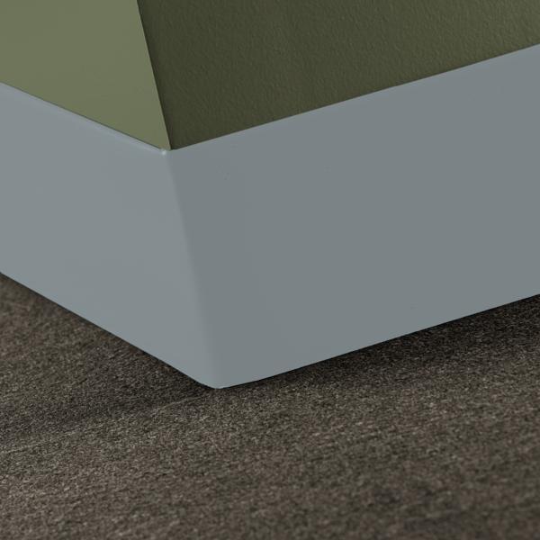 Tarkett - Plinthe en caoutchouc Duracove Thermoplastic Rubber 1/8" (Type TP) TOE Duracove #262 Drizzle - 1/8" (3 mm) x 4-1/2" x 120'