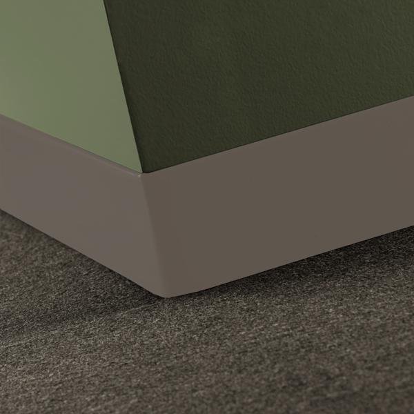 Tarkett - Plinthe en caoutchouc Duracove Thermoplastic Rubber 1/8" (Type TP) TOE Duracove #283 Toast - 1/8" (3 mm) x 4" x 4'