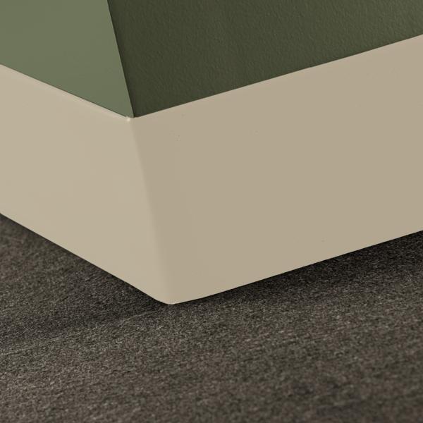 Tarkett - Plinthe en caoutchouc Duracove Thermoplastic Rubber 1/8" (Type TP) TOE Duracove #34 Almond - 1/8" (3 mm) x 4-1/2" x 120'