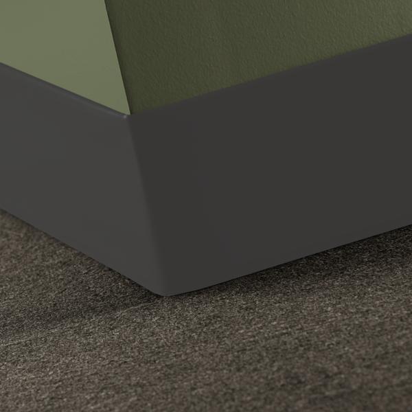 Tarkett - Plinthe en caoutchouc Duracove Thermoplastic Rubber 1/8" (Type TP) TOE Duracove #44 Dark Brown - 1/8" (3 mm) x 4-1/2" x 120'