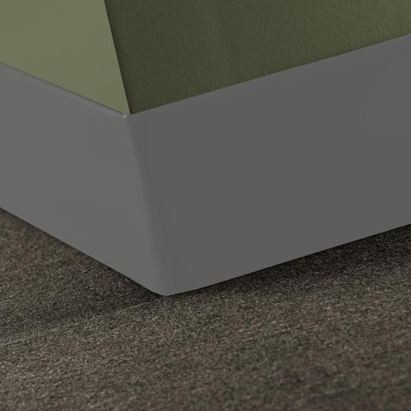 Tarkett - Plinthe en caoutchouc Duracove Thermoplastic Rubber 1/8" (Type TP) TOE Duracove #48 Grey - 1/8" (3 mm) x 4-1/2" x 120'