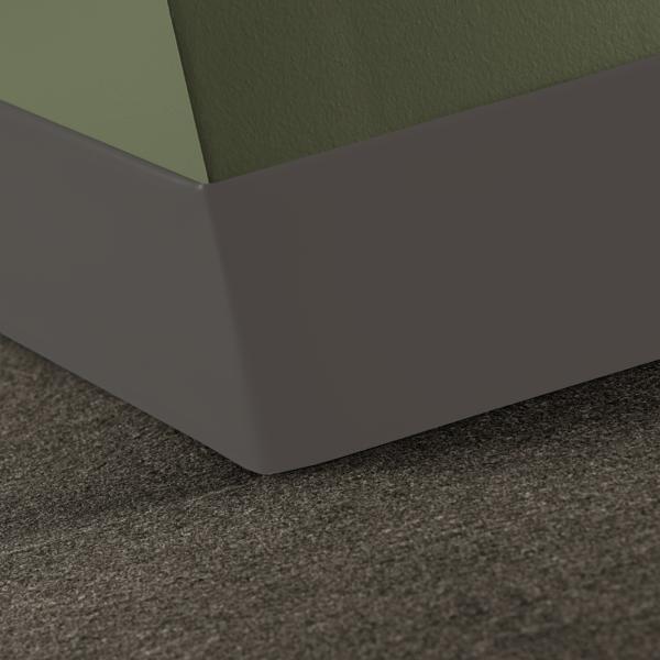 Tarkett - Plinthe en caoutchouc Duracove Thermoplastic Rubber 1/8" (Type TP) TOE Duracove #TB1 Peppercorn - 1/8" (3 mm) x 4-1/2" x 120'