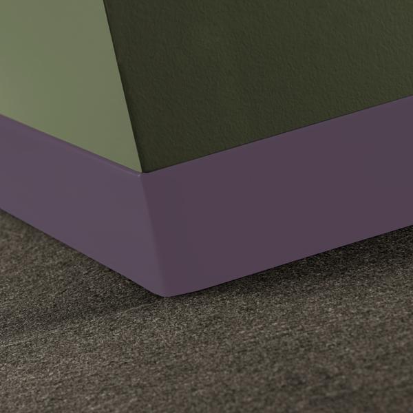 Tarkett - Plinthe en caoutchouc Duracove Thermoplastic Rubber 1/8" (Type TP) TOE Duracove #VM2 Shoreline Purple - 1/8" (3 mm) x 4" x 120'