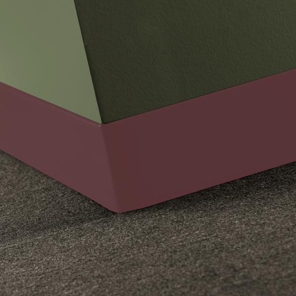 Tarkett - Plinthe en caoutchouc Duracove Thermoplastic Rubber 1/8" (Type TP) TOE Duracove #VM3 Misted Plum - 1/8" (3 mm) x 4" x 120'