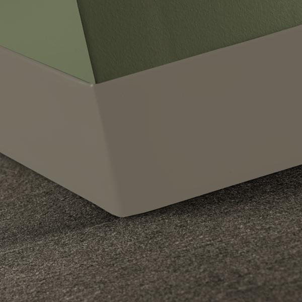 Tarkett - Plinthe en caoutchouc Duracove Thermoplastic Rubber 1/8" (Type TP) TOE Duracove #VM5 Dream Teal - 1/8" (3 mm) x 4" x 120'